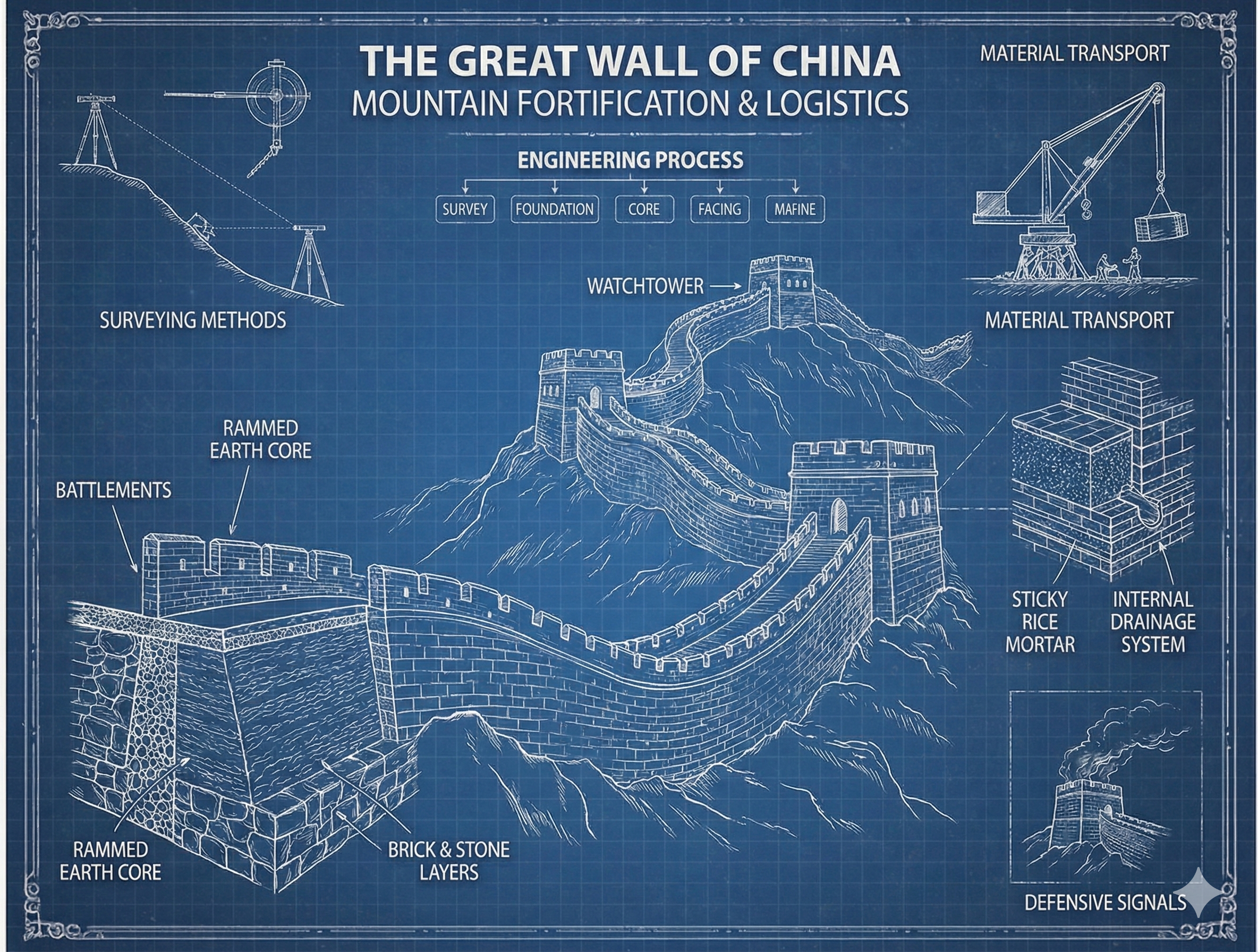 Great Wall diagram